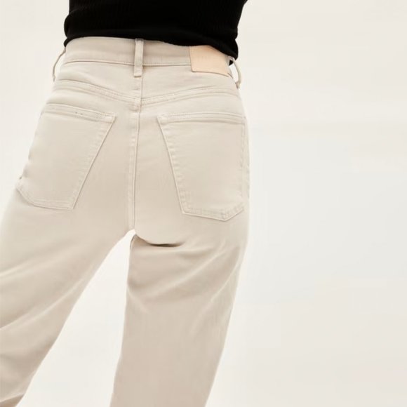 Everlane Way High Jean in Flax, Size 31 - Picture 2 of 8